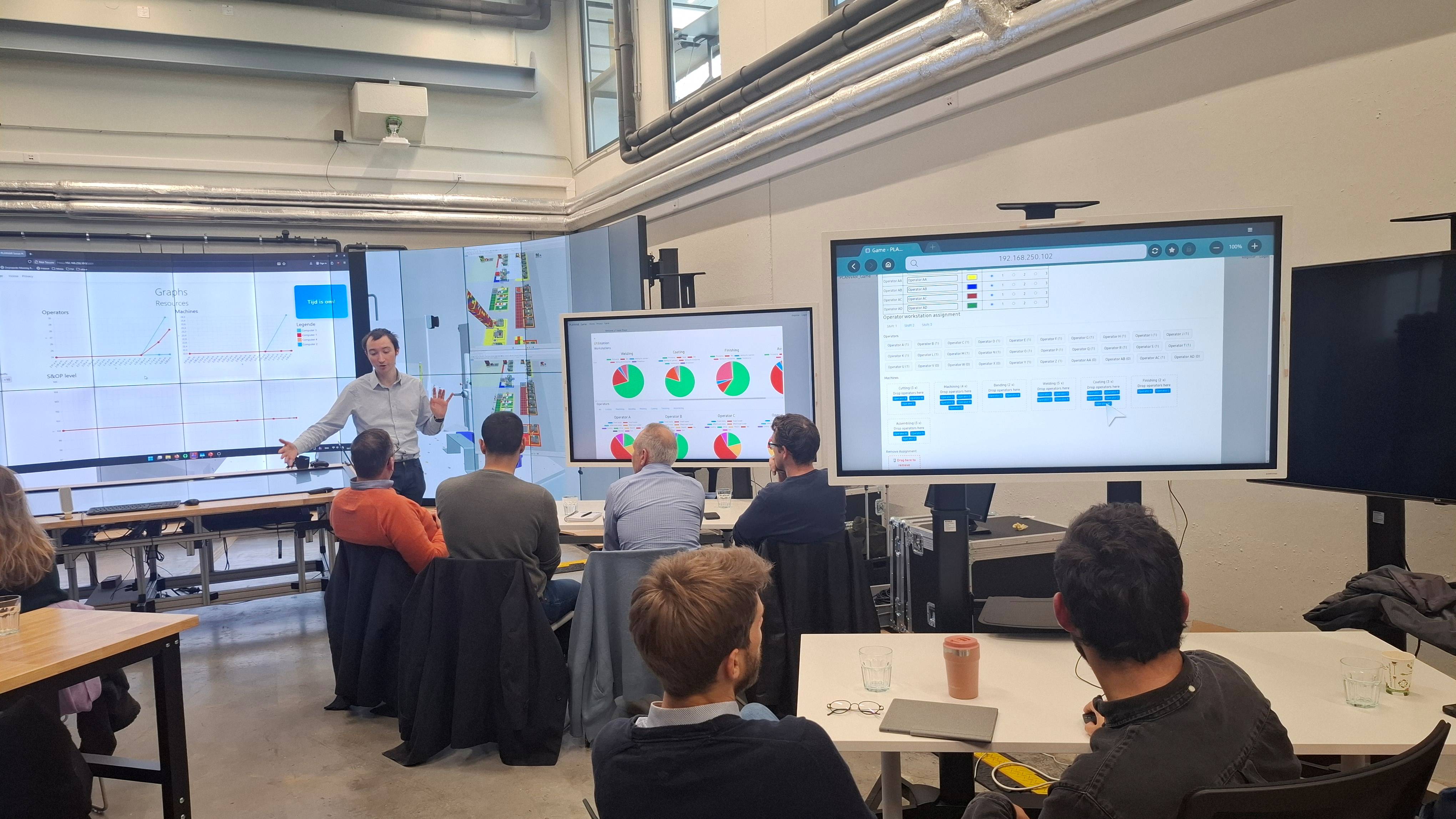 Public showcase of our Planvar planning game